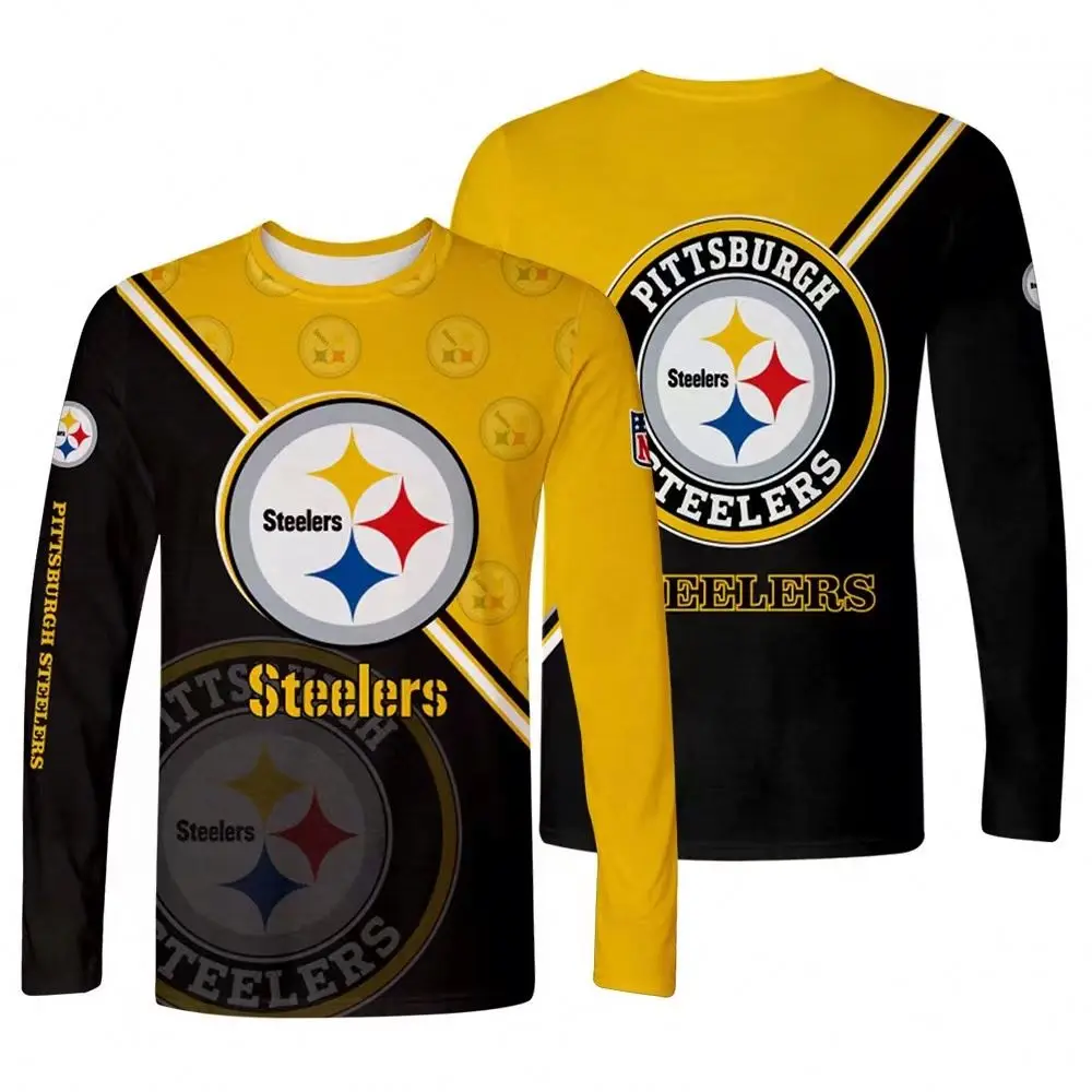 2022 New Style 32 NFL Football Teams Men Long Sleeve T Shirts Customized Wholesale Jerseys Sportswear