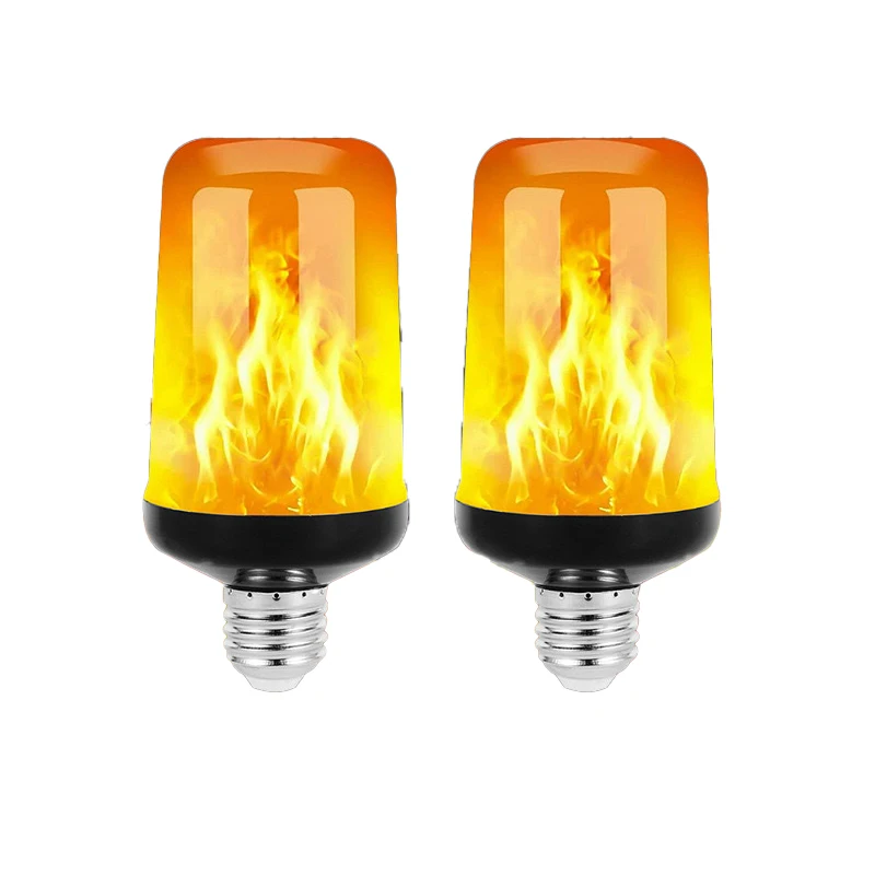 Custom logo great price home room indoor LED  flame light bulb with gravity sensing effect with E27