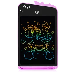 2023 Unicorn Products 8.5 Inch Child Drawing Tablet Tools Cartoon Lcd Writing Tablet Doodle Lcd Writing/drawing Tablet For Kid