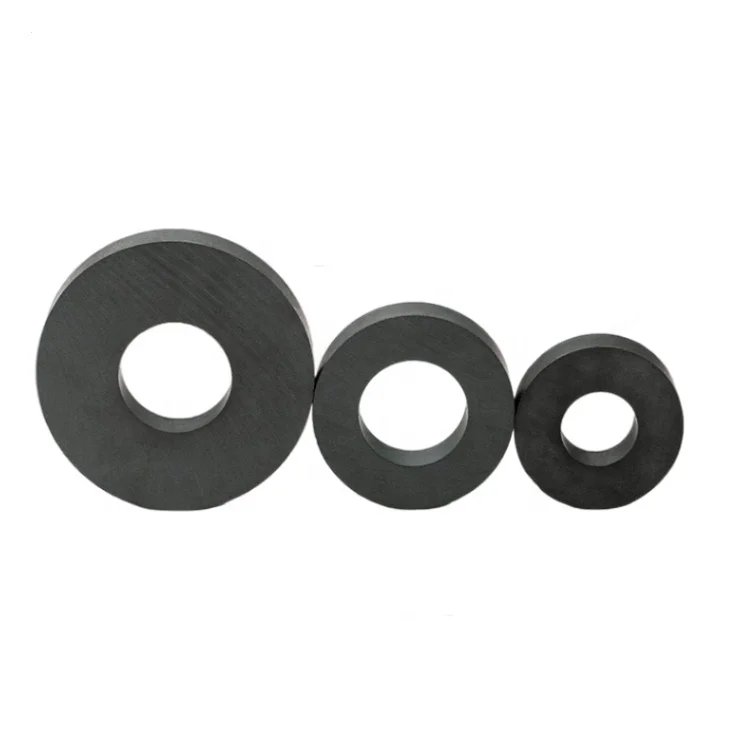 Manufacturer Directly Cheap Ferrite Ring Magnet 21*7*5mm Horn Magnetic Ring