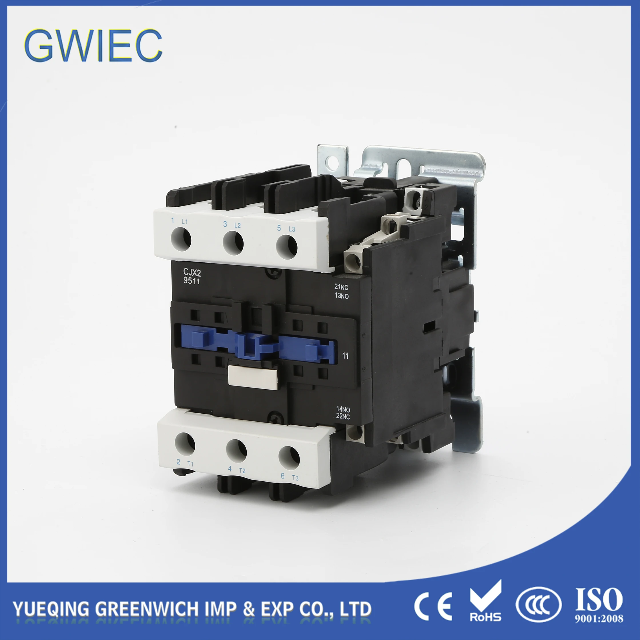 GWIEC High reliability CJX2 Series contactors and overloads  electric kontaktor