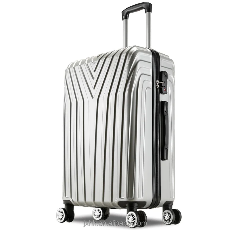 travel and business style ABS PC PP hard shell luggage cheap price modern suitcase unisex use baggage trolley bag 3PCS set