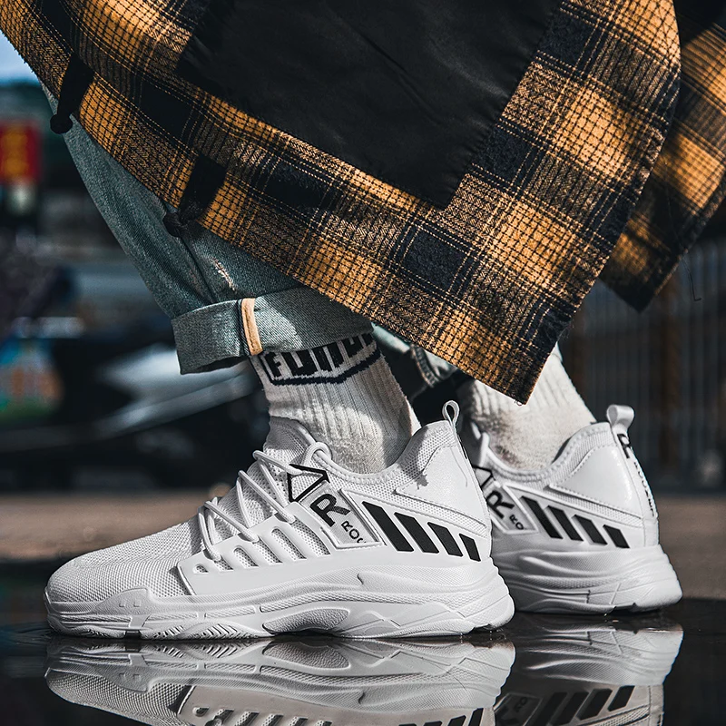 Led Shoes For Men Sports Shoes Running Trainers Athletic Blank Sneakers Original Sneakers