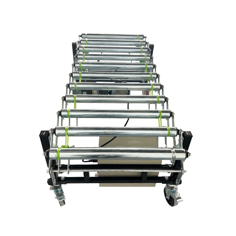 LIANGZO OEM/ODM extendable standard flexible motorized electric telescopic automated industrial power packing roller conveyor