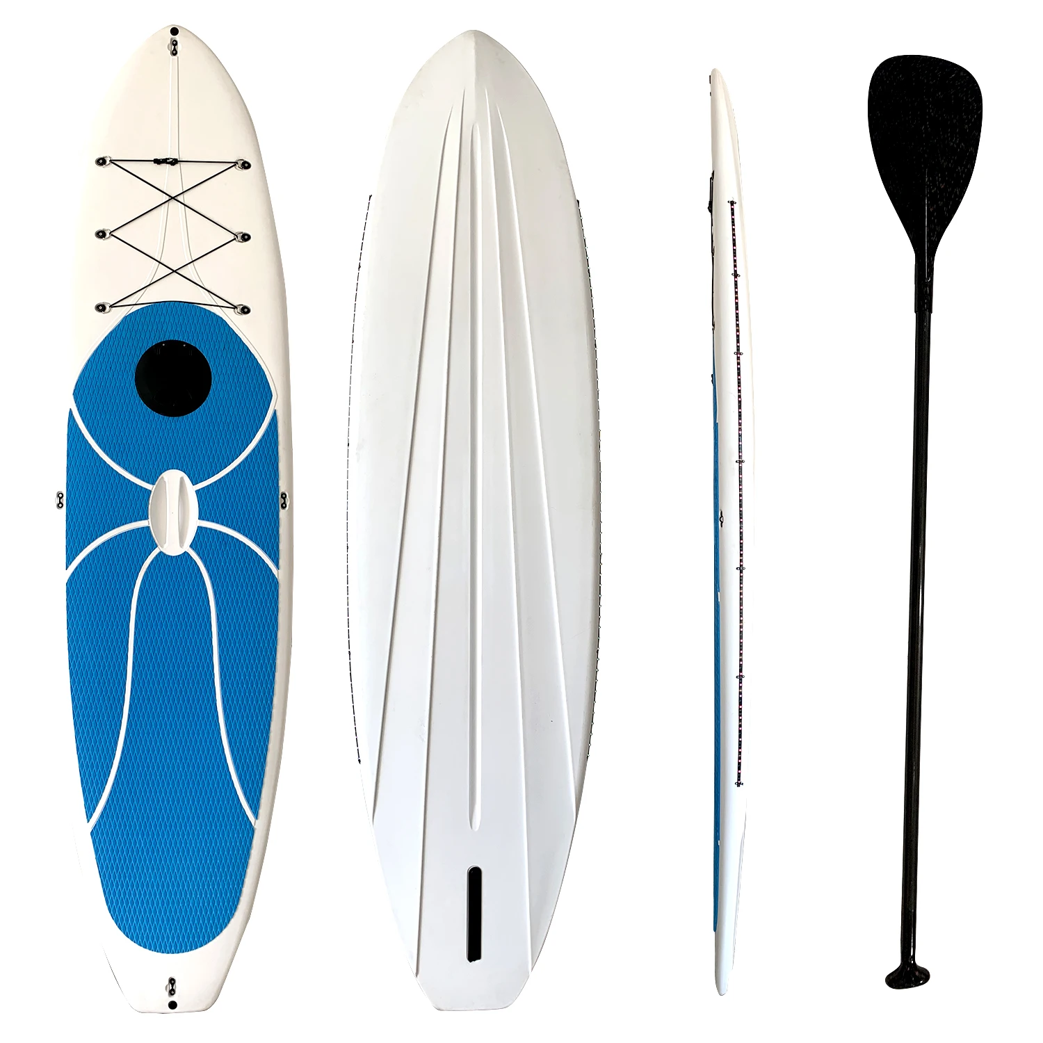 12 футов экологически чистый материал стоячая доска без надувной пеленки доска TOLEE дешевая твердая доска для сапсера