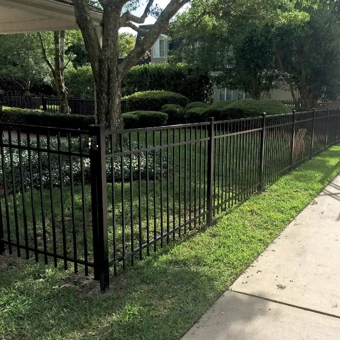 cheap pool fencing for yards faux wrought iron fence panels residential aluminum fence