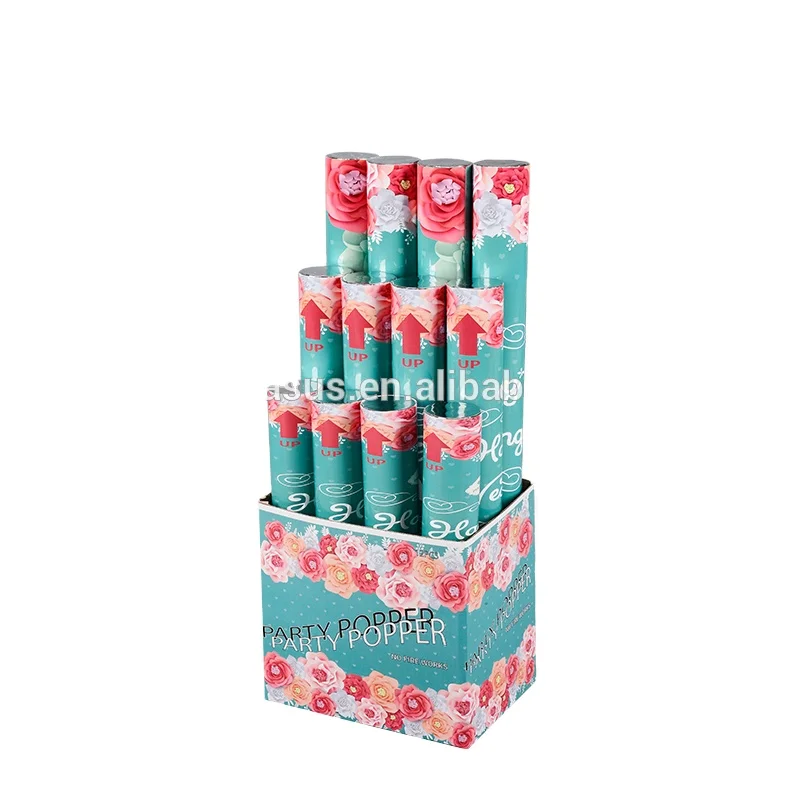 High quality wedding party popper biodegradable confetti cannon  powder shooter machine