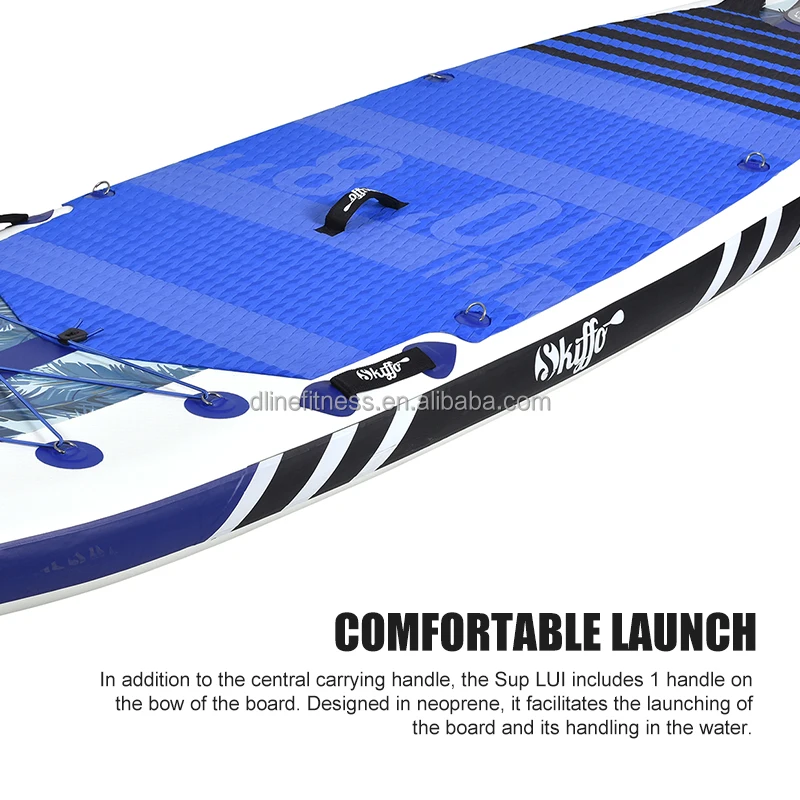 Wholesale new design wood pvc sup inflatable isup stand up paddle board inflatable sup board surfing