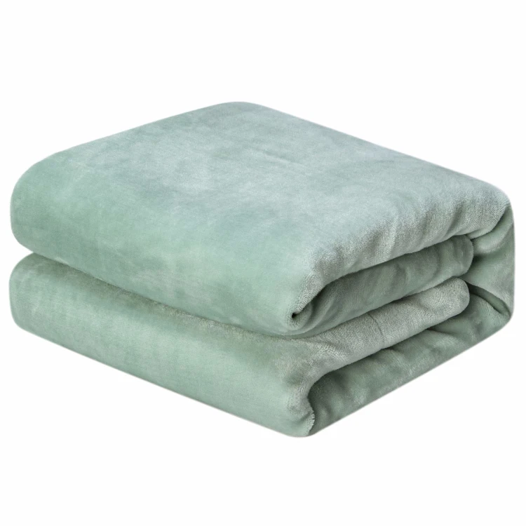 Super soft cozy winter warm Christmas double sides custom printed flannel sherpa fleece plaid 2 ply throw blanket