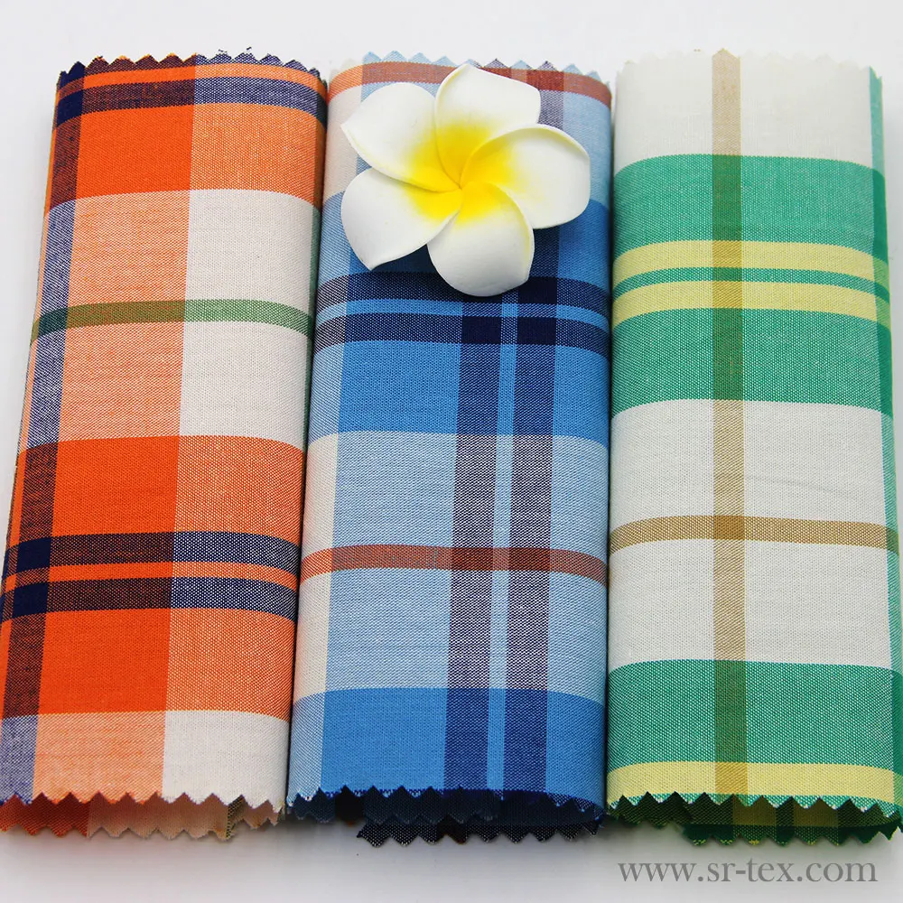 Ready Goods Flannel Buffalo Check Medium Plaid Red Fabric For Shirting