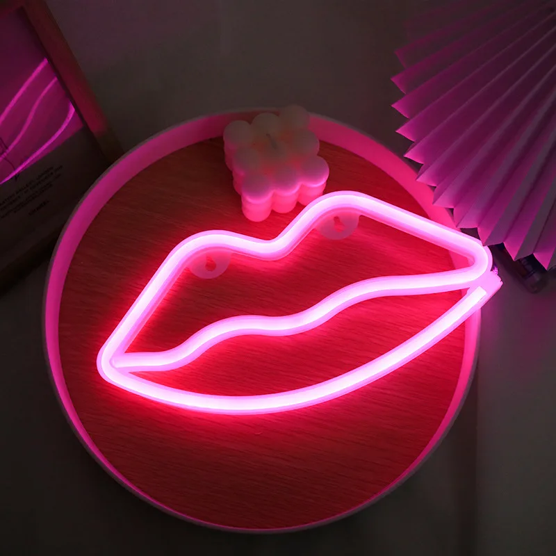 Hello LED Neon Night Light Art Sign Wall Room Home Party Bar Cabaret Wedding Decoration Christmas Gift Wall Hanging Neon Sign