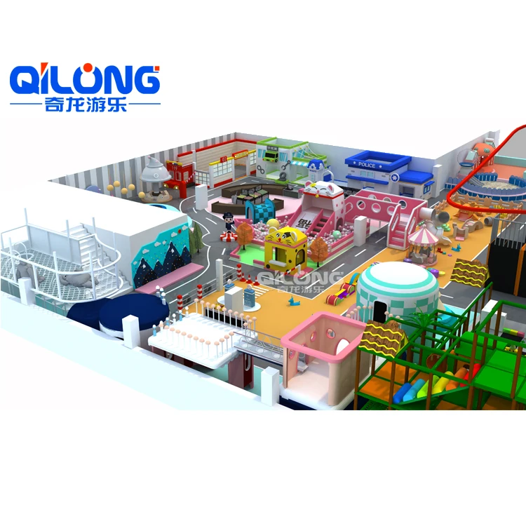 Professional New Design Skyrider Indoor Amusement Combination Inflatable Bungee Trampoline Arena, Indoor Trampoline Park
