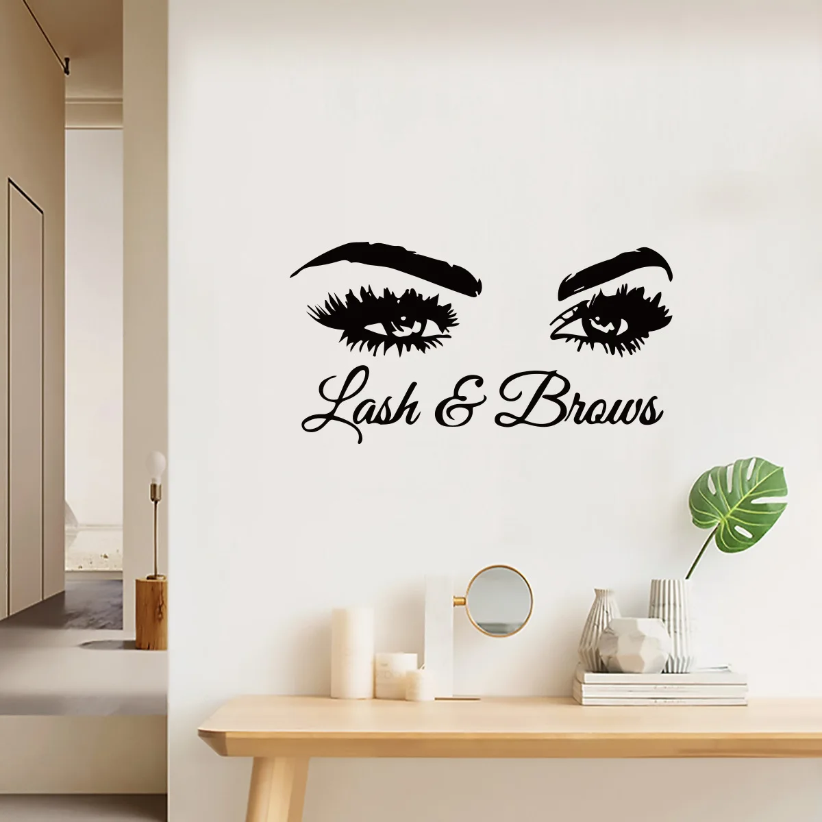 Creative Eye Wall Stickers Living Room Background Decorative Stickers Beauty Salon Wall Self-Adhesive Wall Stickers