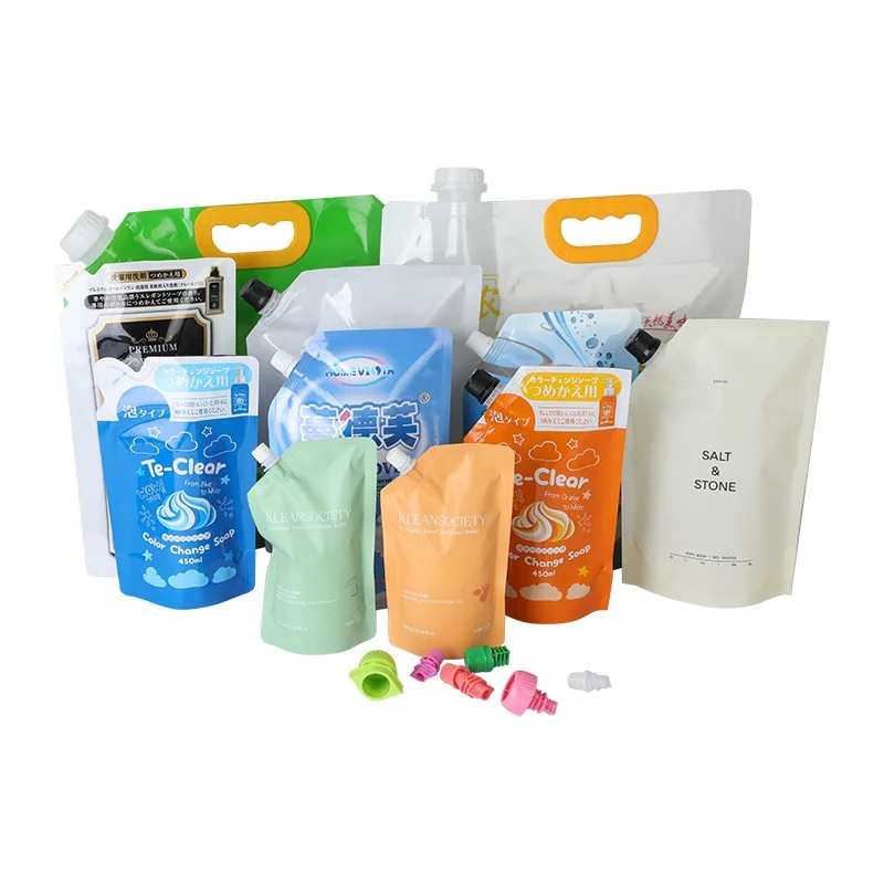 2L 5L 10L Collapsible Water Carrier Expandable Pouch Custom Logo Storage Foldable Spouted Pouch