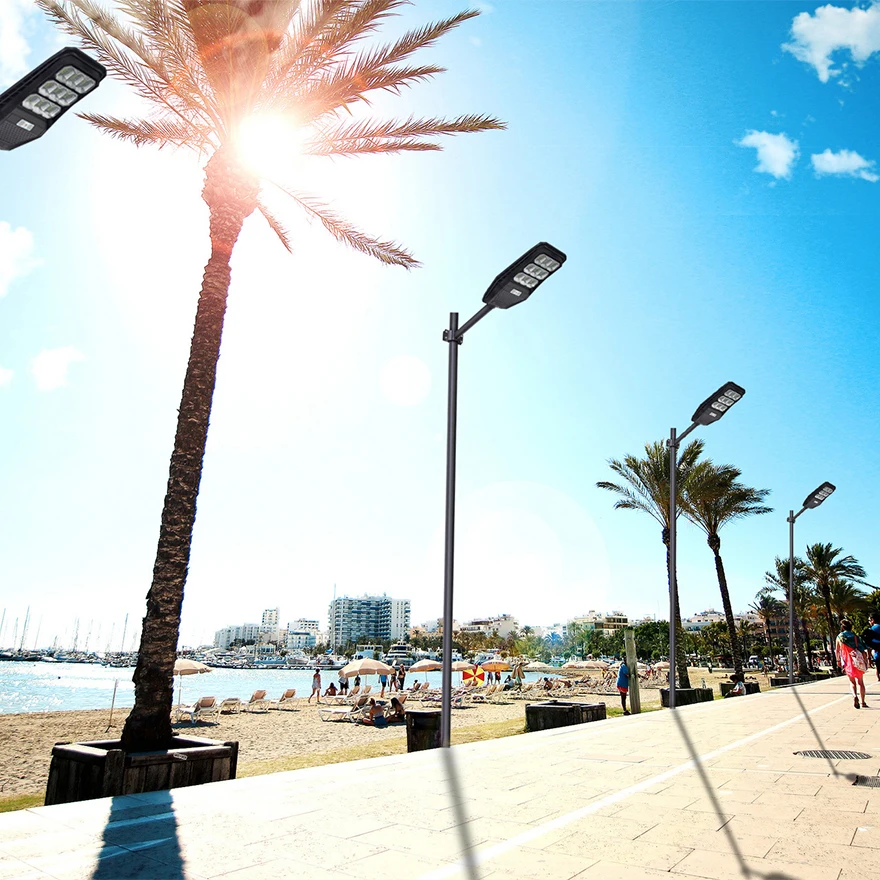 Производитель солнечных батарей Водонепроницаемый свет водонепроницаемый 200 Вт светодиодный уличный светильник