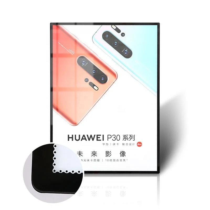 Portable Slim Snap Frame Led Light Box Poster Frames Advertising Light Box Menu Board