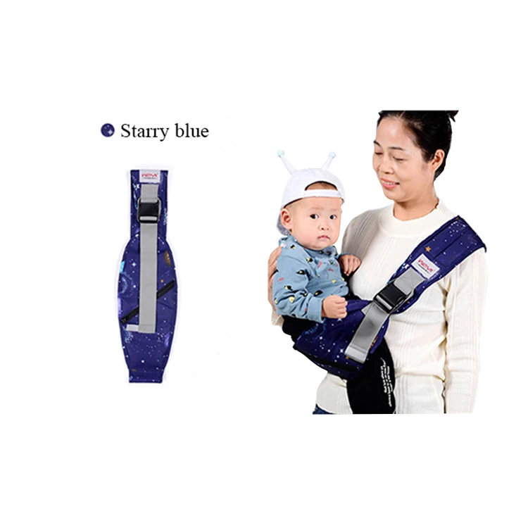 Langshiwei New Style Factory Wholesale One-Shoulder Diagonally Wrap Easy-Saving Seat Sling For 0-5 Months Babies