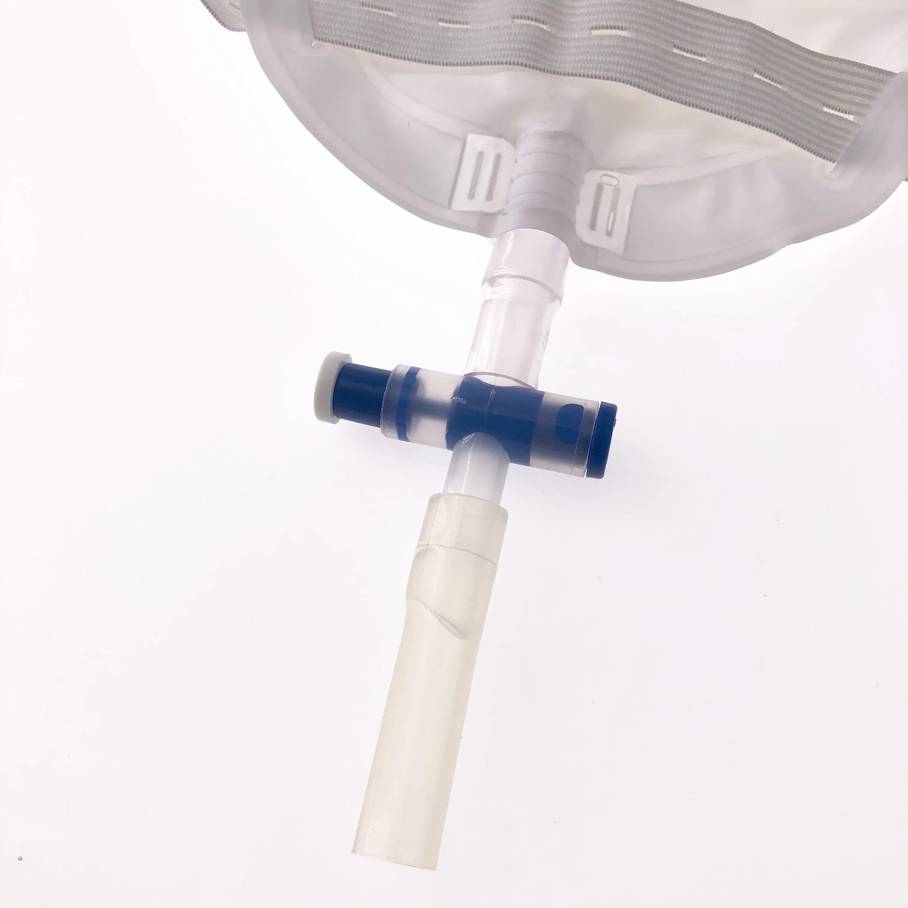 
Greatcare Medical Urine leg bag 350ML urinary drain bag with T valve and two belts 3cm tubes ellipse shape 