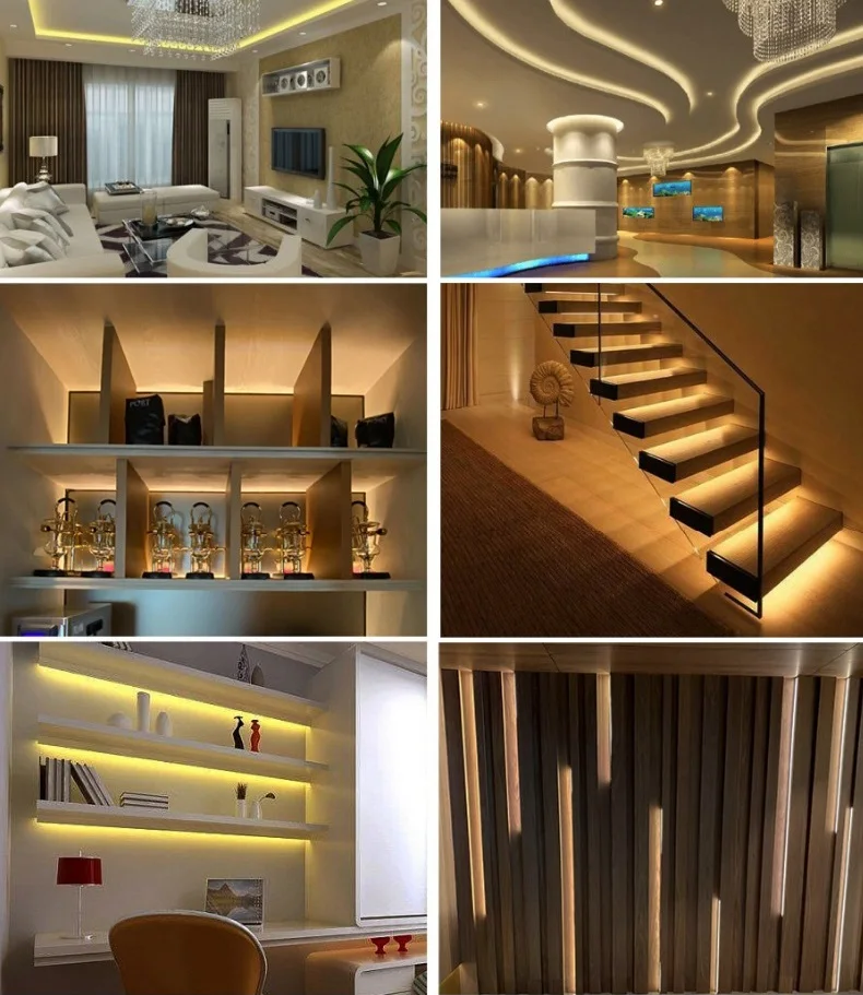 High Quality IP68 Waterproof Rgbw Cob Led Strip Light 3000K 4000K 6000K 320LEDs 12V 24V 220V Flexible Cob Rgb Led Strip