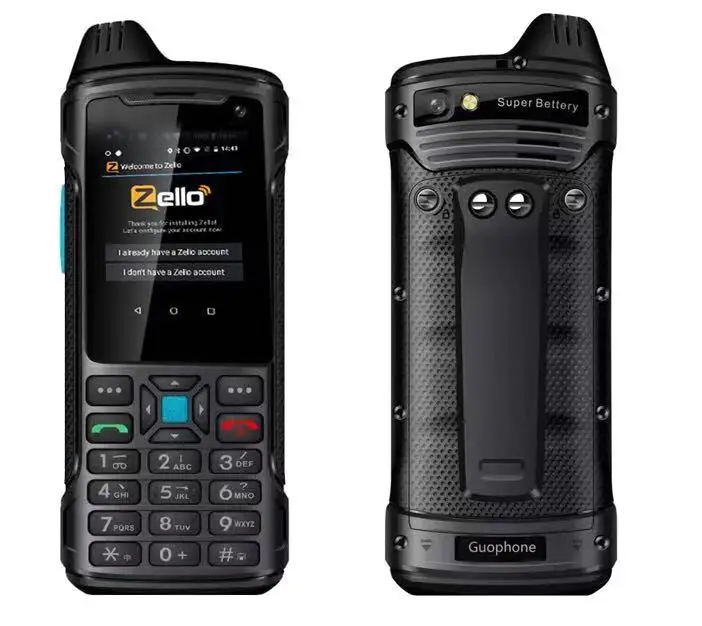 W9 Android 8,1 большой радиус действия Двусторонняя рация zello 4g PTT водонепроницаемый четырехъядерный мобильный телефон CDMA800 рация