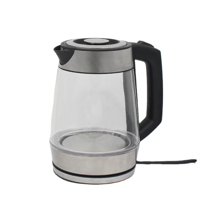 factory 1.7L kitchen appliances good quality glass electric kettle