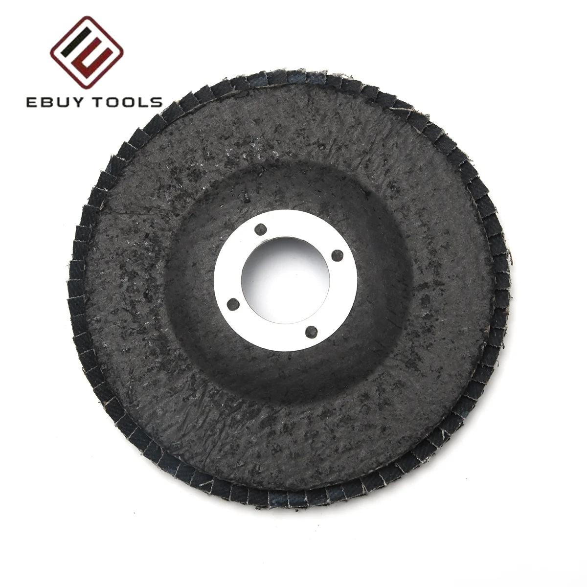 China Super Grit Tungsten Carbide Flap Discs 100x16 mm Flexible Abrasive Flap Disc For Polishing