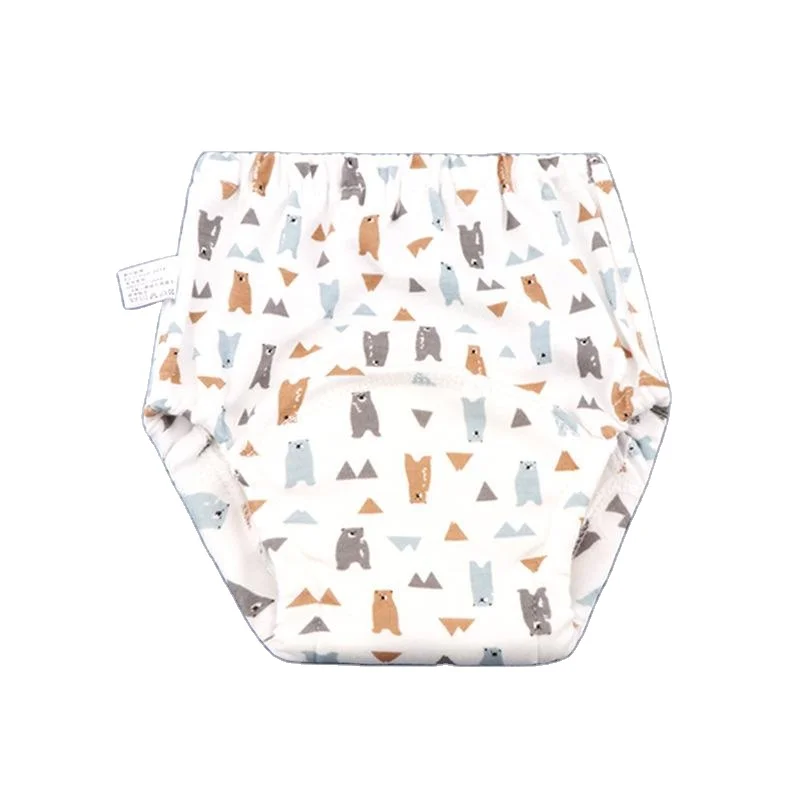 Многоразовые моющиеся детские салфетки для обучения плаванию тканевые подгузники ребенка 6 слоев Марли