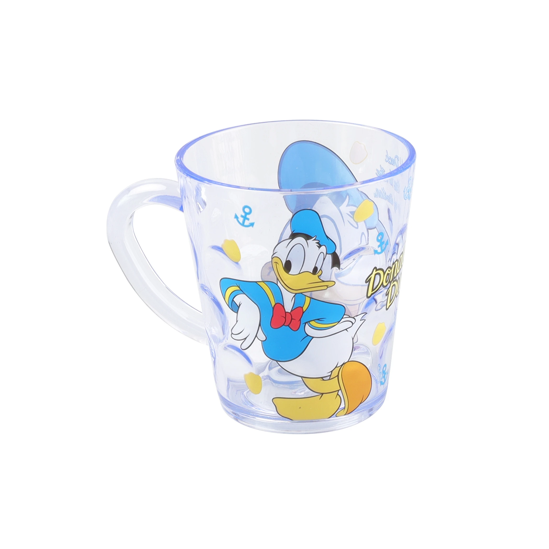 Disney Donald Duckl Cinderella crystal cup tableware transparent cup mugs Drinking Cup Children water glasses