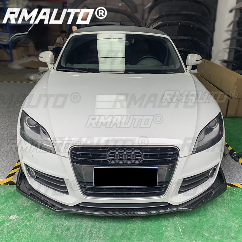 Универсальный автомобильный спойлер-спойлер для переднего бампера Audi A4 S4 RS4 8E B6 A3 A5 A6 A7 Q3 Q5 RS5 RS7 S3