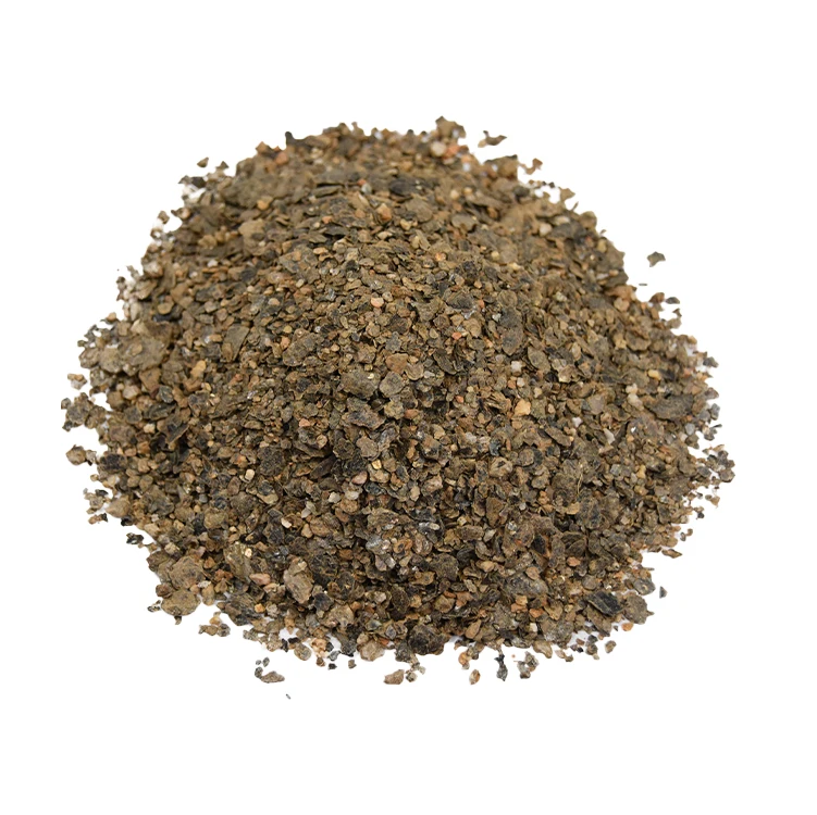 Raw vermiculite flakes
