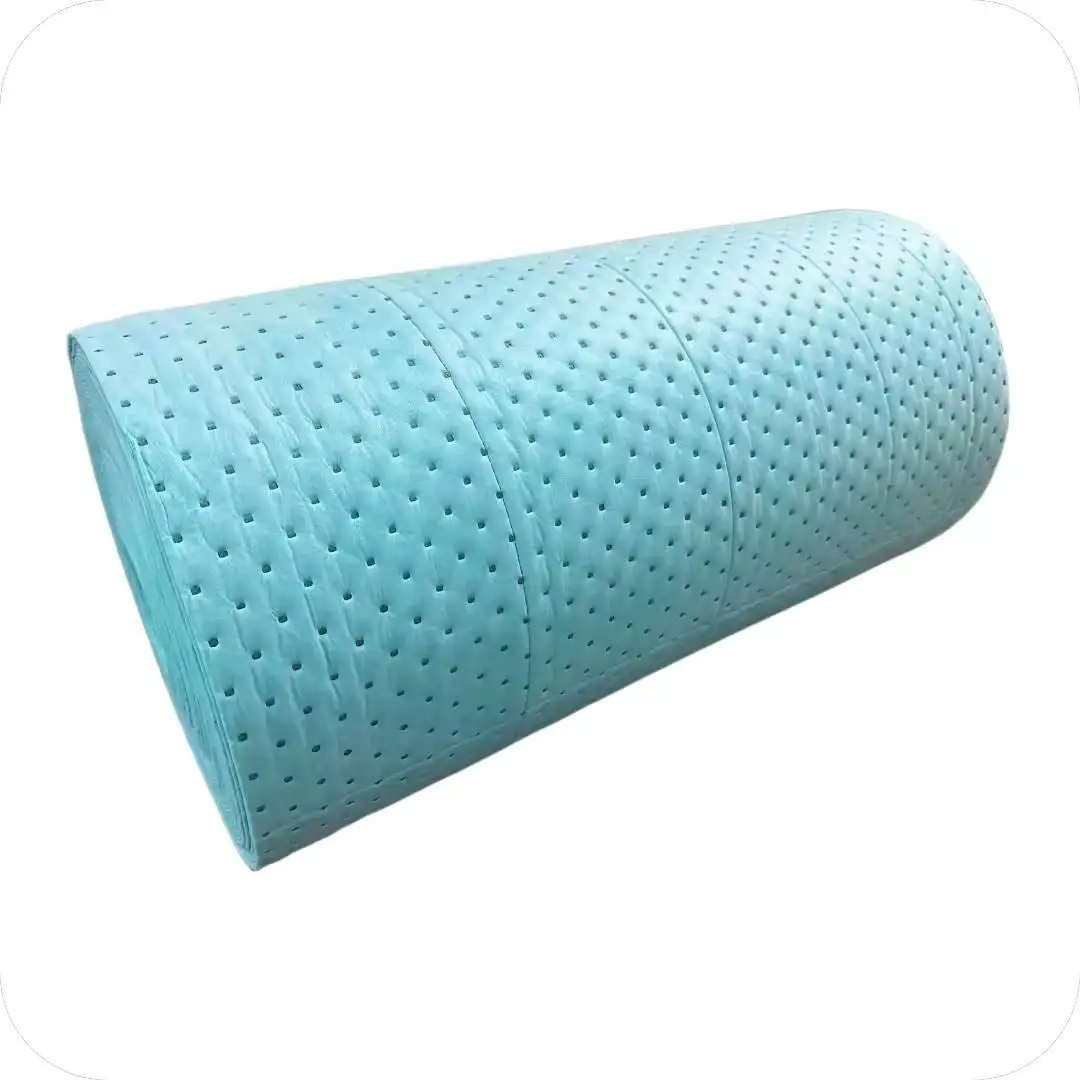 oil Absorbent  rolls chemical absorbent mat pillow boom  40cm*50cm spill absorption material supplier chemical suction rolls