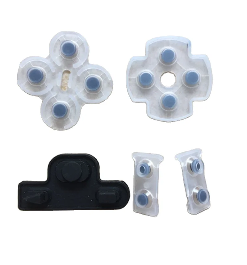 Fast shipping Silicone Conductive Adhesive Rubber Silicon Pads Buttons For Sony PS3 Controller Repair Part