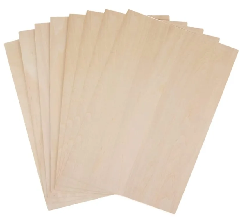 Wood Sheets, Basswood Thin Craft Wood Board for House Aircraft Ship Boat Arts and Crafts