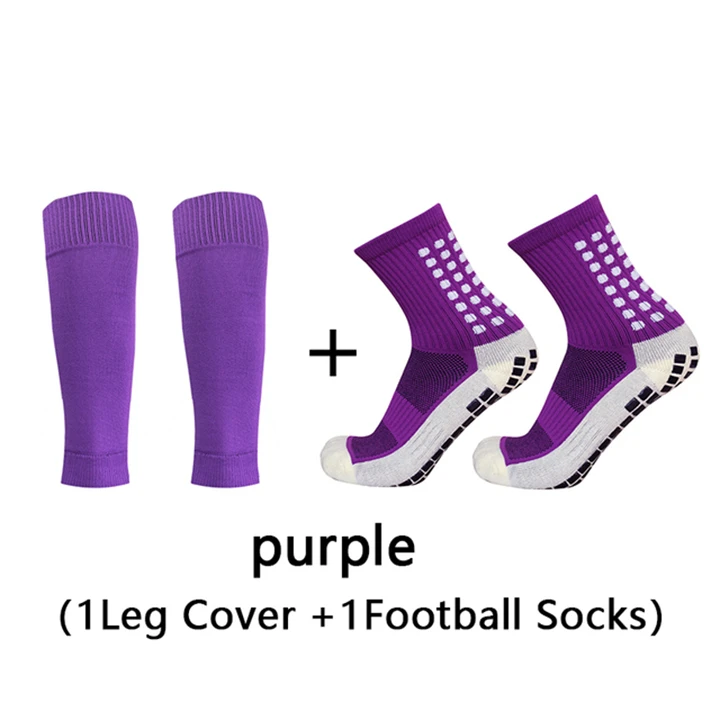 Custom A Set Hight Elasticity Soccer Shin Guard Sleeves Adults Soccer Pads Anti-Slip Socks Legging Cover Sports Protective Gear