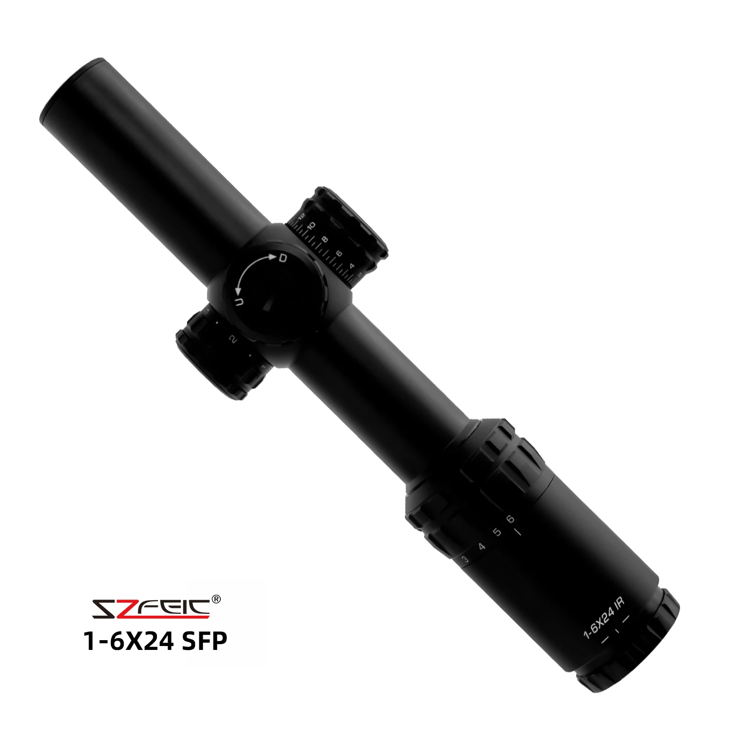 Factory Manufacturer 1-6X24 SFP thermal scope Tactical Optics Hunting Scope for hunting