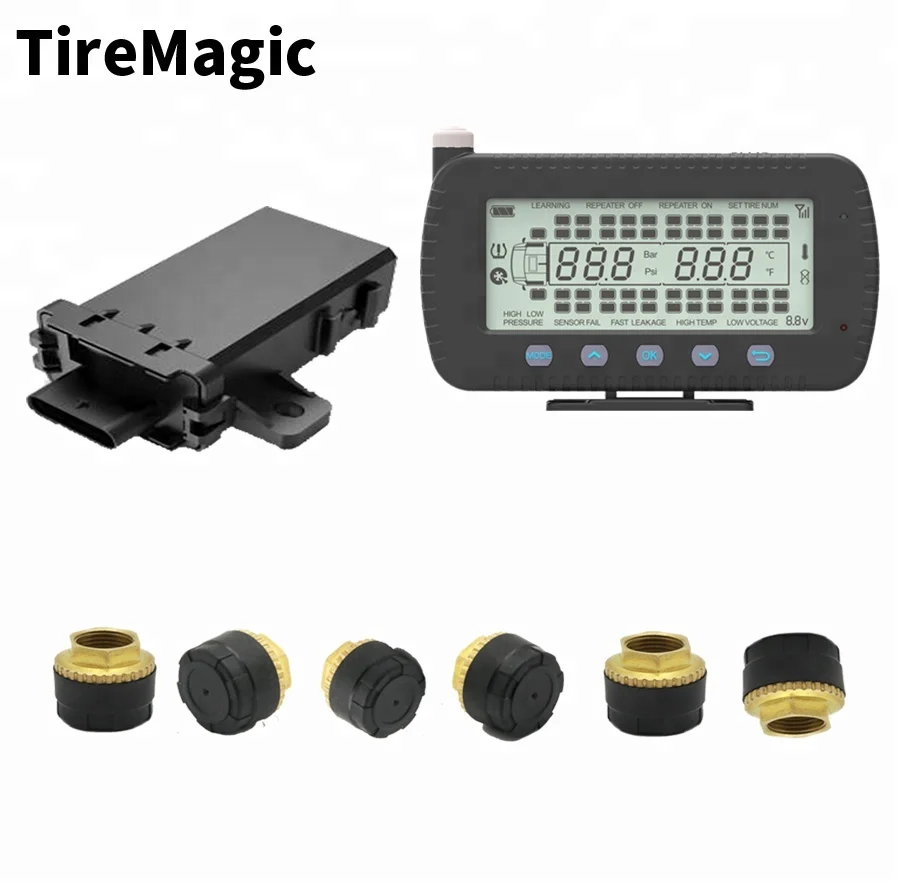 Otr TPMS для Otr грузовика Внешний 6 колесный датчик Otr Грузовик TPMS Rs232 система мониторинга давления в шинах добыча TPMS