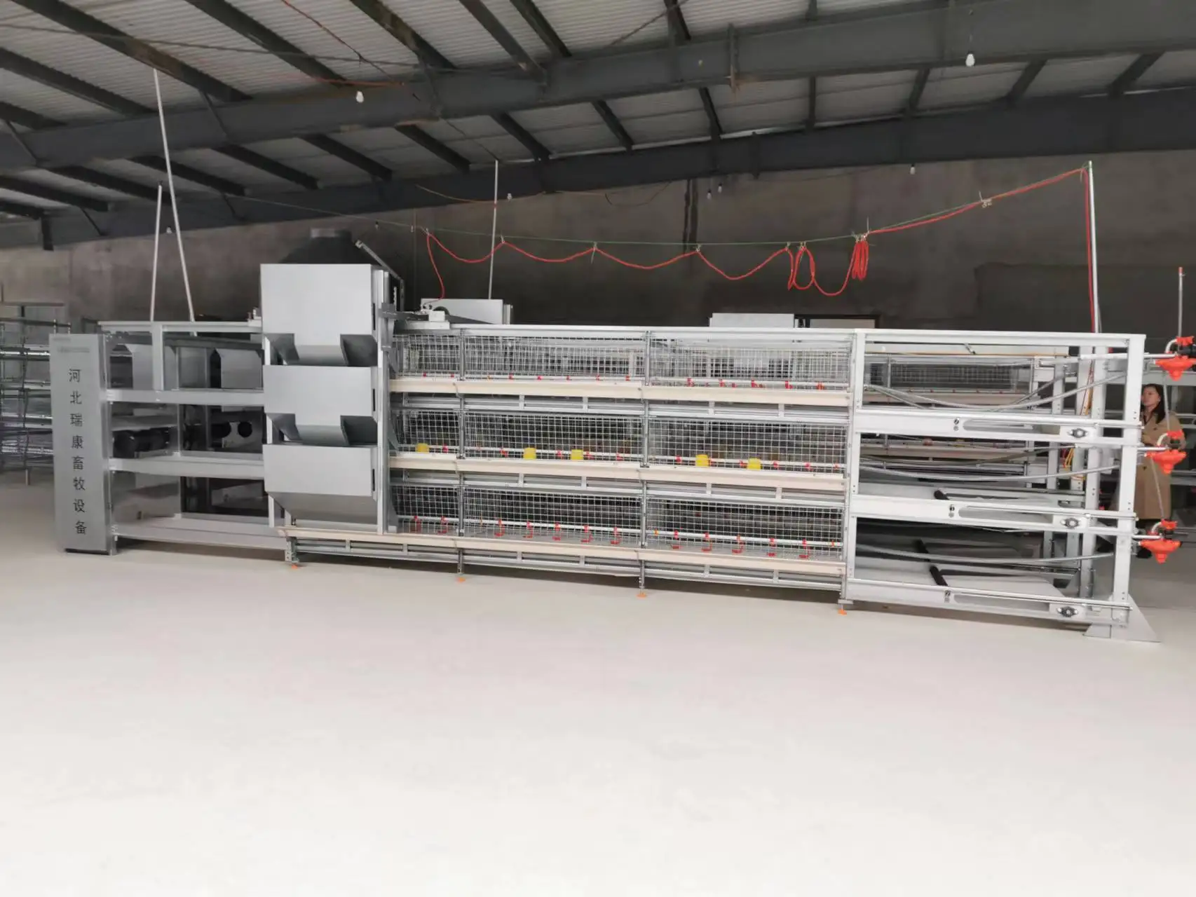 90-120 chicken battery cages for poultry chicken layer a type layer chicken cage for bangladesh