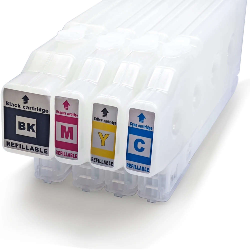 Empty Refillable Cartridge with One Time Chip for ColorWorks CW-C6000A/CW-C6000P/CW-C6500A/CW-C6500P Color Inkjet Label Printer