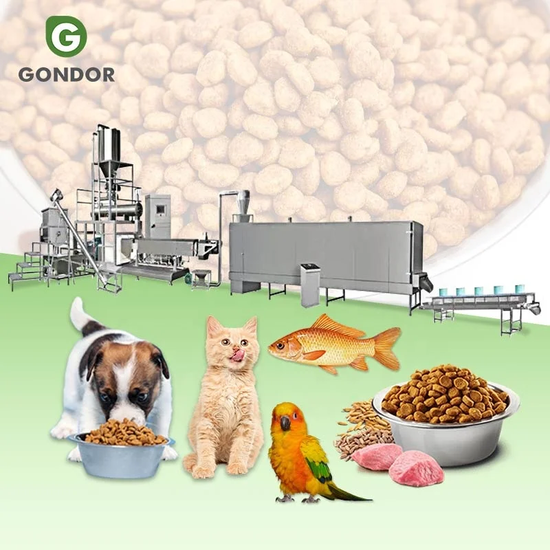Japan Fish 1-2 T Pallet Animal Food Manufacturi Processing Pellet Small Poultry Feed Dog Treats Make Machine