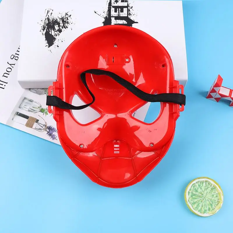Party Mask Led Flashing Spider Man Mask Superhero LED Light Eye Mask Light Up Costume