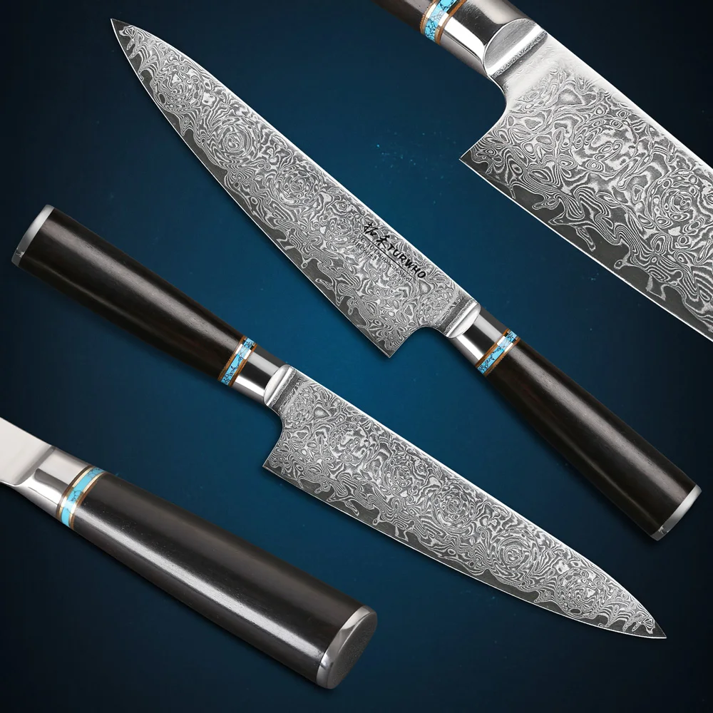 New Design Japanese Kitchen Damascus Steel Chef Knife