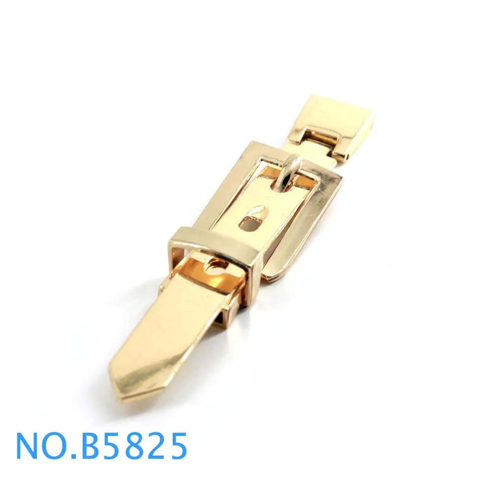 Metal Belt Shape Hardware Lock Clasp Lock For Purse
