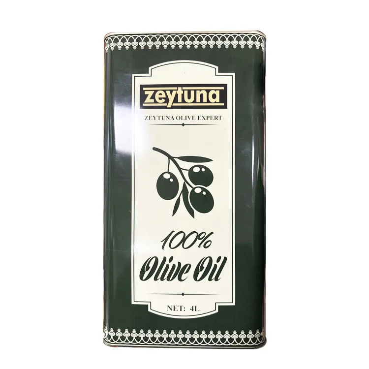 1l Square Metal Tin Olive Oil Cans Used For Food Oil China Manufacturer Cheap Rectangular F-style