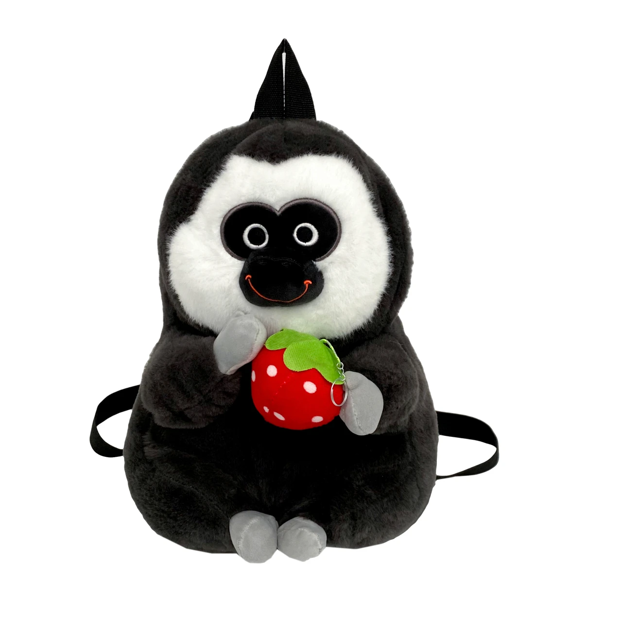 Soft Fluffy Stuffed Animal Gift Plush Toy Bags Lovely Stuffed  Monkey  Soft Plush Toys Backpacks