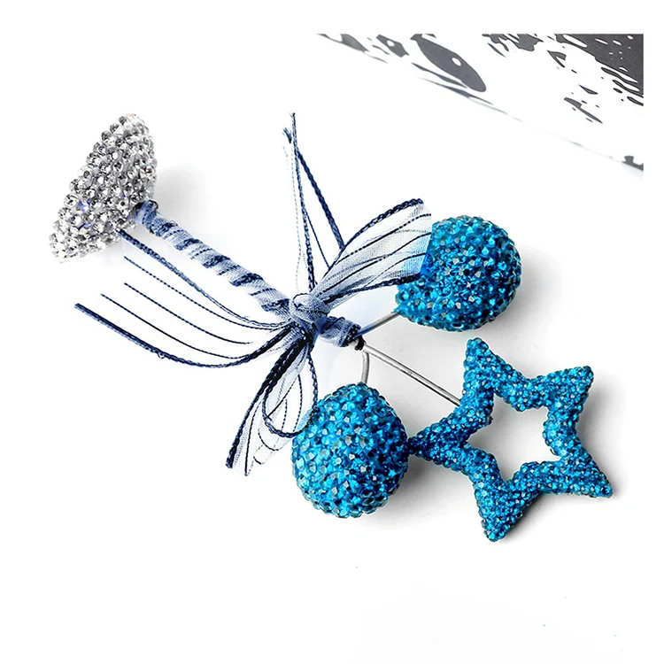 Bling star Spring cartoon doll cute cat car decoration