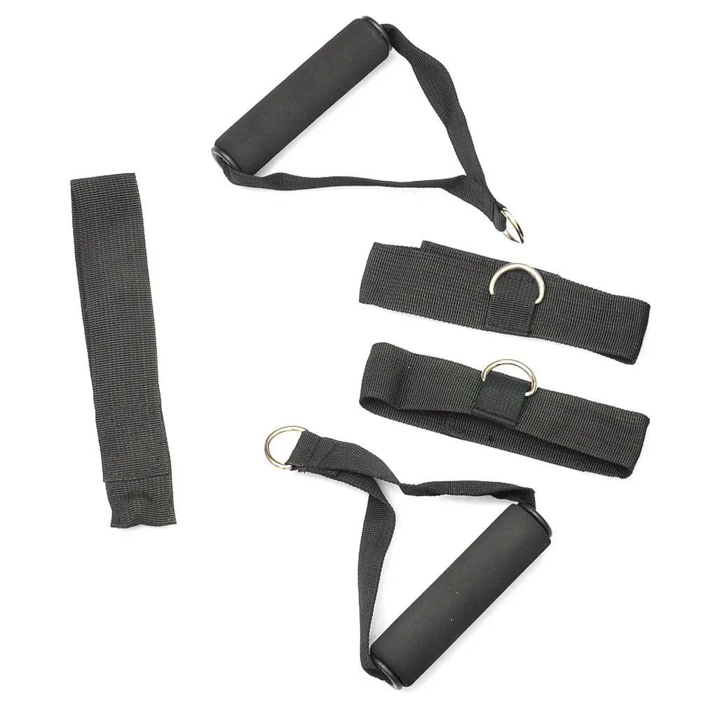 Natural Latex Wholesale 11 pcs Resistance Tube Set Exerice Band for Body pull up
