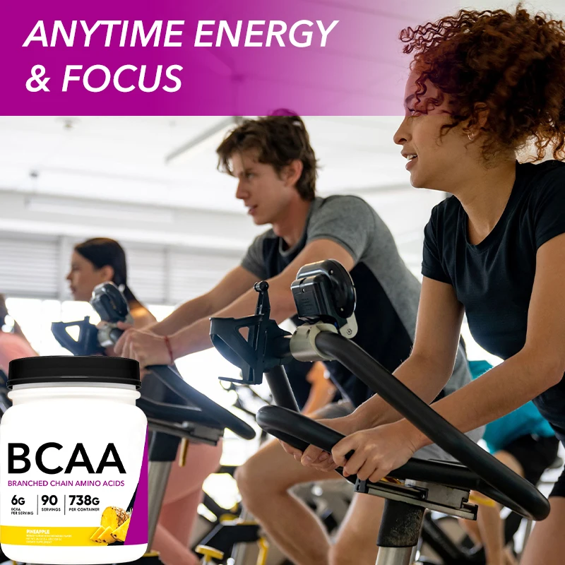 OEM private label supplement vendors  Pre Workout Supplement fruit flavor 2:1:1 6000 BCAA powder