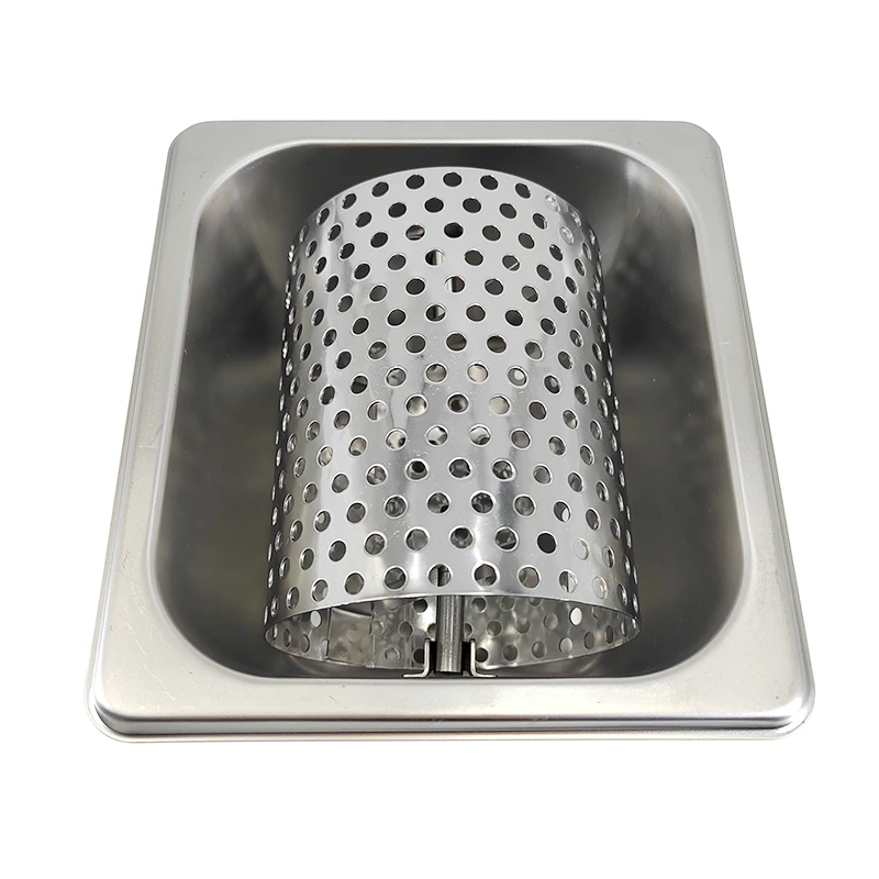 Factory Wholesale Stainless Steel Cheese Spreader Toast Loaf Bread Butter Roller Wheel with Large Capacity Container