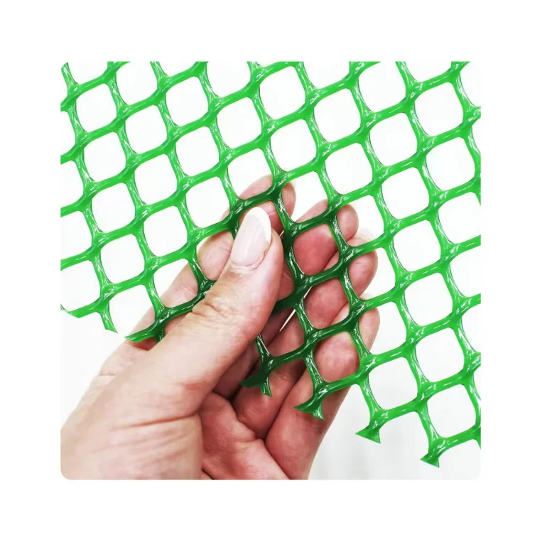 Professional Production Flat Mesh Net for Garden PVC Material Chicken Net Poultry Plastic Floor Mesh Net For Chicken