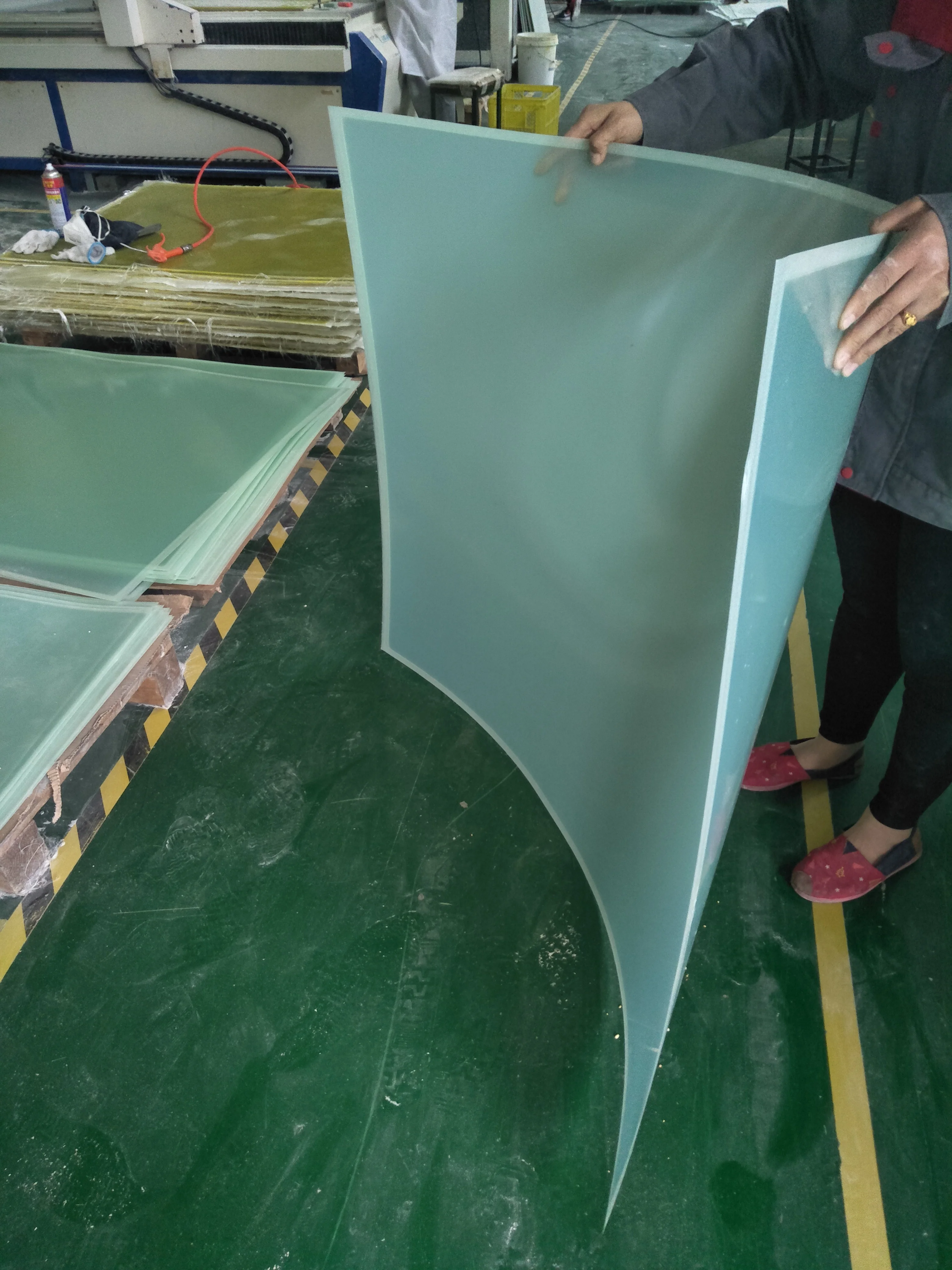 Electronic insulation Plate Fire Retardant FR4 Laminated Epoxy Glass Fiber Sheet